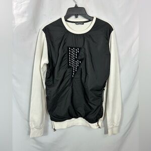 neil barrett lightning bolt sweatshirt size M